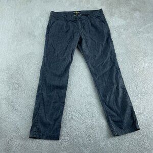 Lucky Brand Womens Carrot Pants 16/33 Dark Wash Cotton Denim 0239